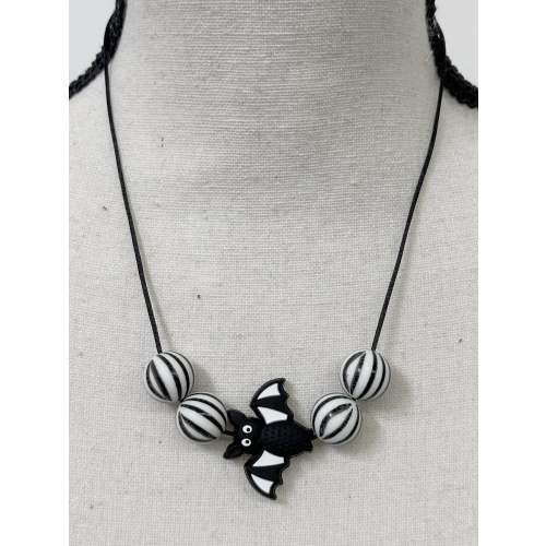 Goth Baby Teething Necklace