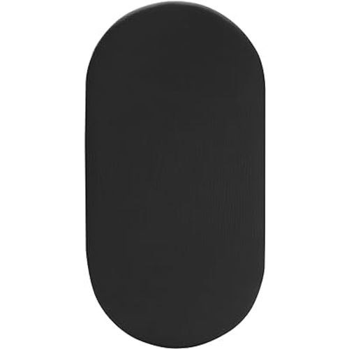 Pro Goleem Muslin Bassinet Sheet for Boys and Girls, Soft Breathable Fitted Cotton Baby Sheets Set for Oval Hourglass and Rectangular Bassinet Mattress, Neutral,1 Pack (Black)