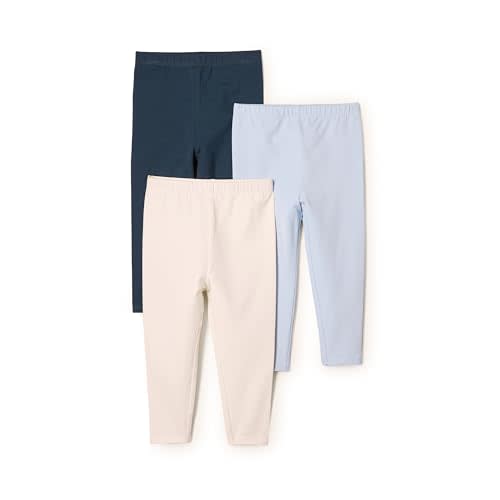 Amazon Essentials x Sofia Grainge Unisex Toddlers and Babies' Legging, Pack of 3