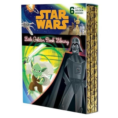 The Star Wars Little Golden Book Library (Star Wars): The Phantom Menace; Attack of the Clones; Revenge of the Sith; A New Hope; The Empire Strikes Back; Return of the Jedi
