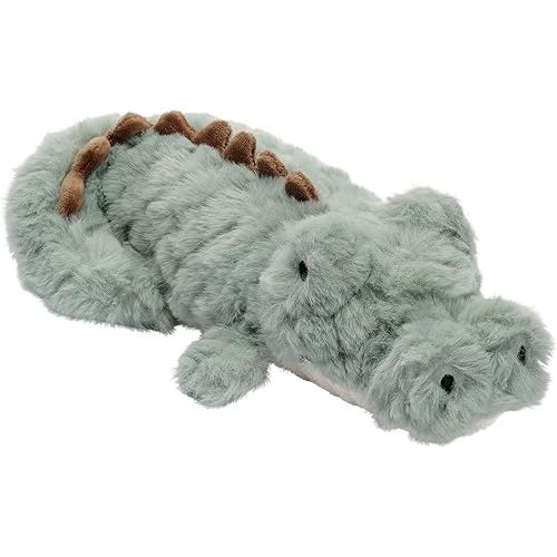 Lambs & Ivy Jungle Story Plush Green Alligator Stuffed Animal Toy - Snappy