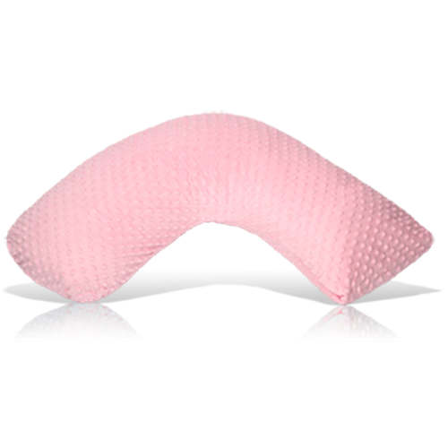 Nursing Pillow - Pink Dot | Reduces Back Pain & Improves Latch - Luna Lullaby