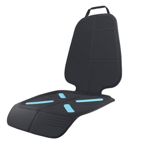 Car Seat Protector for Baby Child Car Seats, Shynerk Auto Seat Cover Mat for Under Carseat to Protect Automotive Vehicle Leather and Cloth Upholstery - Waterproof and Dirt Resistant