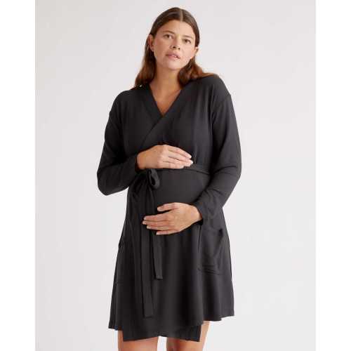 French Terry Modal Maternity & Nursing Robe
