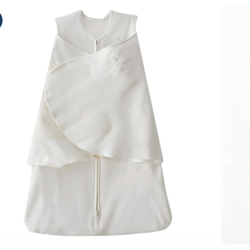 Cream Organic Cotton Swaddle - Newborn | HALO