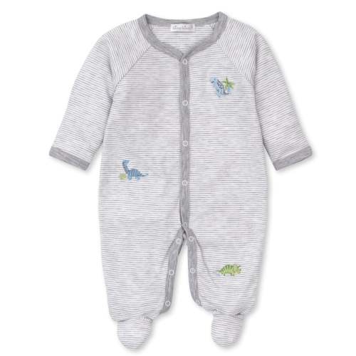 Dino Dynamos Stripe Footie