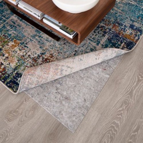 Mohawk Home All-Purpose Non-Slip Dual Surface 1/5-Inch Thick Protective Cushion Rug Pad, Grey, 5' x 7'