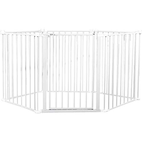 Regalo 194-Inch Super Wide Adjustable Baby Gate and Play Yard, 2-In-1, Bonus Kit, 4 Count (Pack of 1)