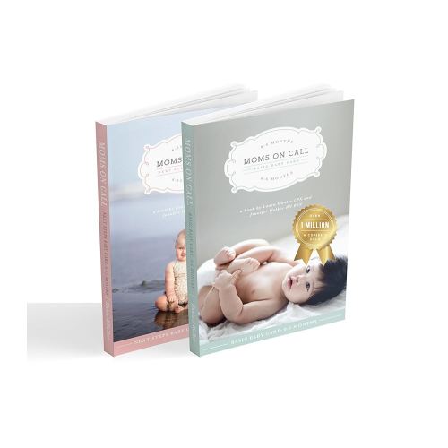 Moms on Call 2 Book Bundle | Basic Baby Care & Next Steps Baby Care 0 Months-15 Months | Parenting Set