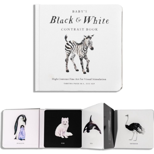 Baby's Black and White Contrast Book - Tabitha Paige Children's Book Series