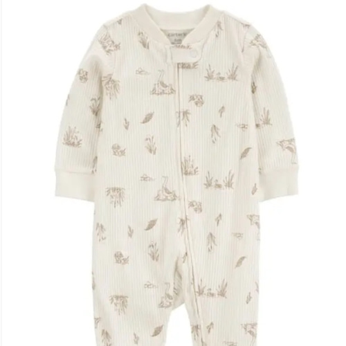 BABY GOOSE 2-WAY ZIP RIBBED SLEEP AND PLAY PAJAMAS – 1R403910 – Carters