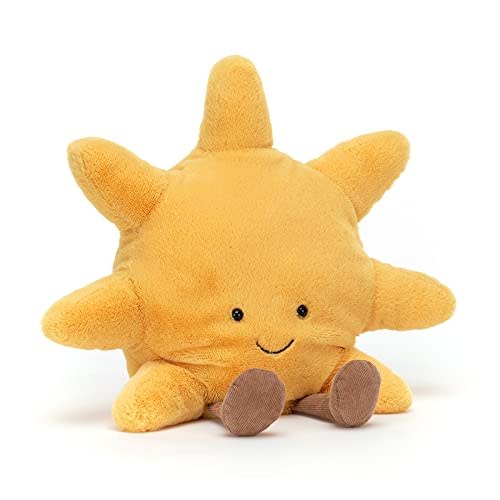 Jellycat Amuseables Sun Stuffed Toy, Medium 12 inches | Sun Plush | Fun Gift Idea
