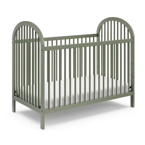 Graco Olivia 3-in-1 Convertible Baby Crib, Olive