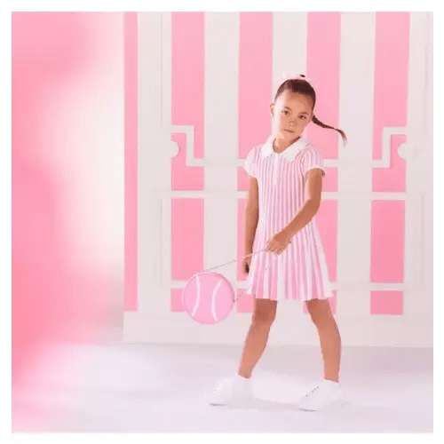 Girl Perfect Pink Stripe Serena Williams x Janie and Jack Love Lineup Dress by Janie and Jack