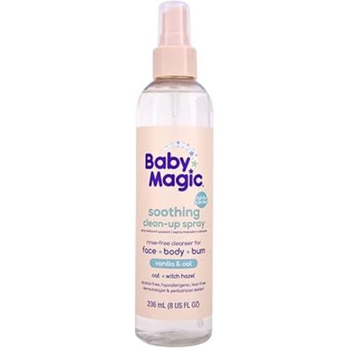 Baby Magic Soothing Clean-Up Spray, Vanilla & Oat, Hypoallergenic, 8 oz