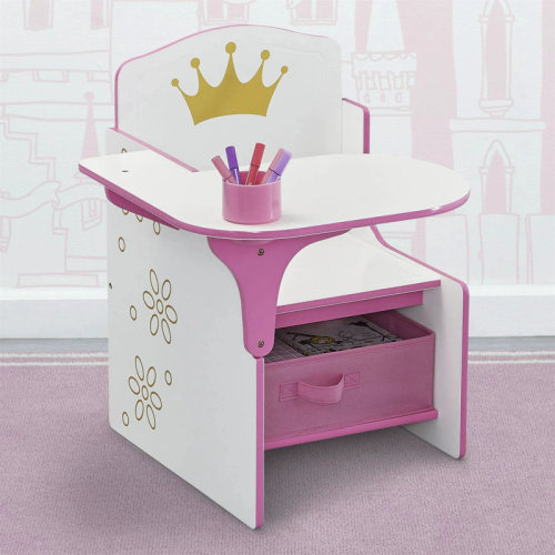 Zoomie Kids Carlee Kids Desk Chair with Storage Compartment | Wayfair