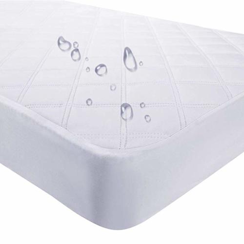 Waterproof Fitted Crib Mattress Pad and Toddler Crib Mattress Protective Baby Crib Mattress Cover Sheets Protector Bedding Sets Breathable & Hypoallergenic for Boys and Girls - 28''x52''