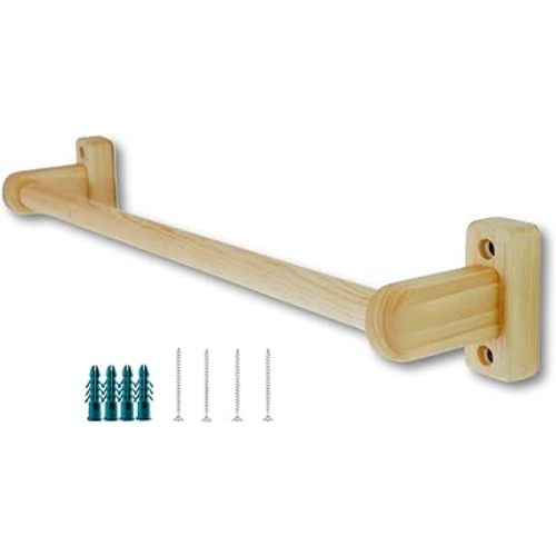 32.5 in. long Montessori Pull Up Bar for Babies | Hand-Made, Assembled, Quality Wooden Toy Bar for Infants, Ballet Bar for Toddlers.