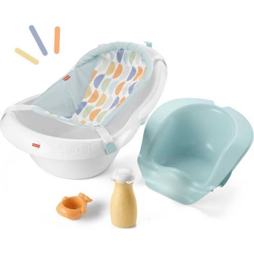 Fisher-price 4-in-1 Sling 'n Seat Tub - White/blue