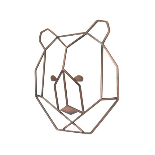 Isabelle & Max™ Brehm Mountain Patchwork Bear Head Decorative Figure 3D Wall Décor & Reviews | Wayfair