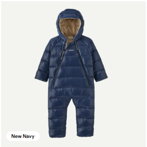 Patagonia Infant Navy Bunting (0-3 months)