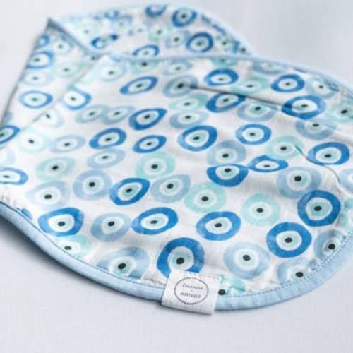 Stylish Evil Eye Muslin Burp Cloth Trendy Baby Accessories Baby shower gift Muslim Baby Gift