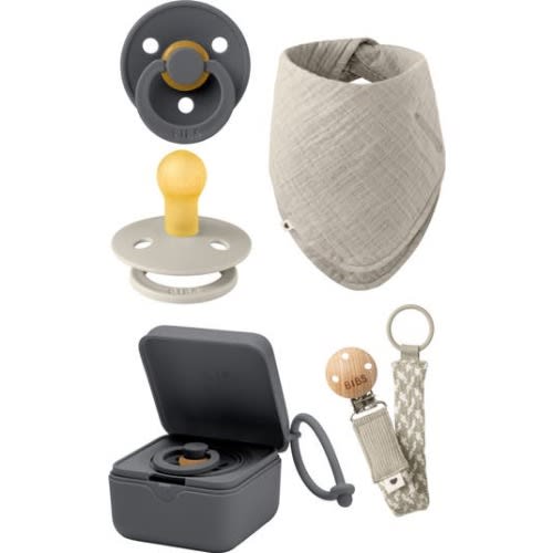 Pacifer, Pacifier Box & Pacifier Clip Set