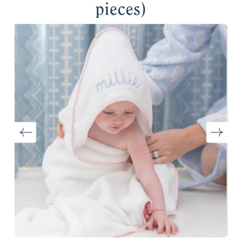 Personalized Baby Hooded Towel | Weezie Towels