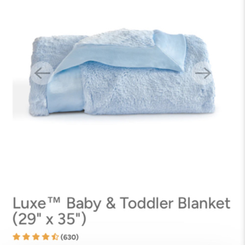Luxe™ Baby & Toddler Blanket (29" x 35")
