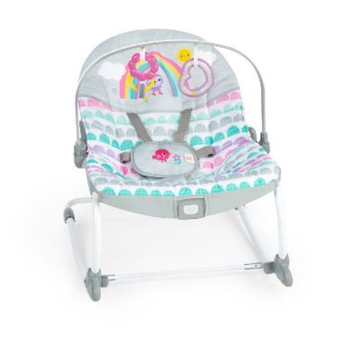 Bright Starts Infant to Toddler Baby Rocker - Rosy Rainbow