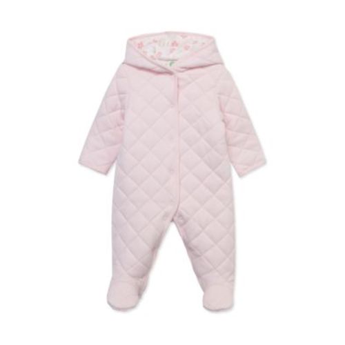 Baby Girls Petals Quilted Pram