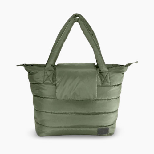 7AM Enfant Capri Diaper Crossbody Tote - Evening Green