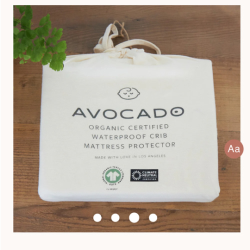 Avocado Organic Crib Waterproof Protector for Standard Mattress – Babyletto