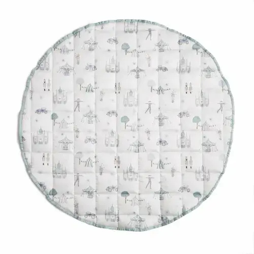 Adventures in Wonderland Play Mat - Aqua | Gooselings