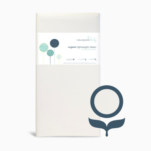 Naturepedic Lightweight Organic Cotton Classic Crib Mattress