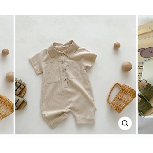 Boho Cotton Collared Romper – The Boho Bebe