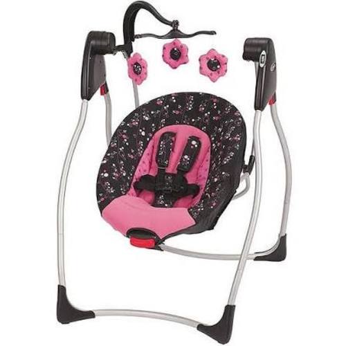 graco baby swing black and pink - Google Search