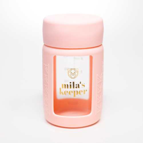 Glass Milk Storage Bottles