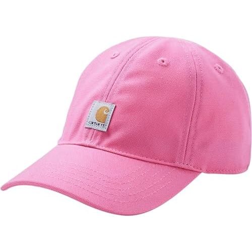 Carhartt Baby Girls' Signature Canvas Baseball Cap Hat