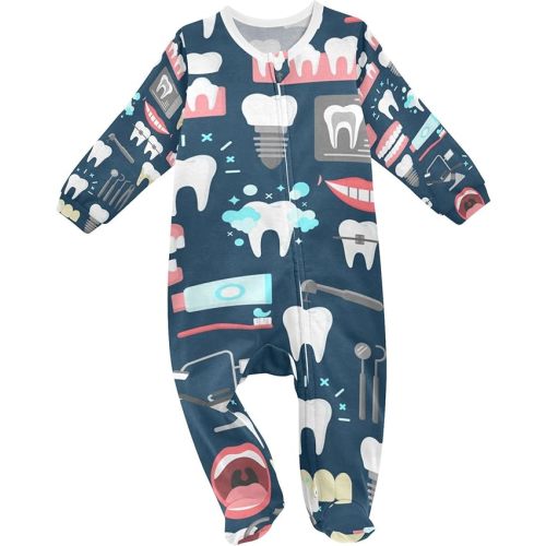 Baby Sleepers Newborn Baby One-Piece Footies for Girl Boy