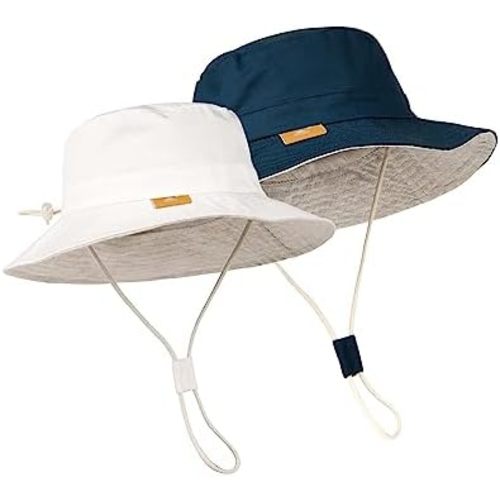 Baby Sun Hat for Boy Girl Toddler Summer Bucket Hat Kids Sun Protection Beach Hat Cotton Baby Hats