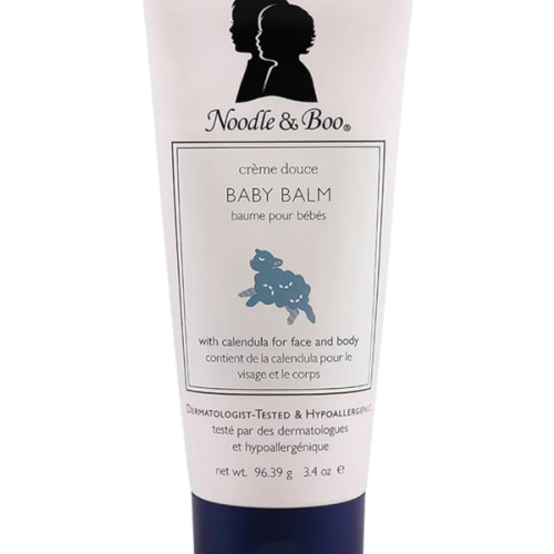 Noodle & Boo Baby Balm For Face And Body, Hypoallergenic And Natural Baby Skin Care With Organic Calendula For Sensitive Skin, Pediatrician And Dermatologist-Tested
