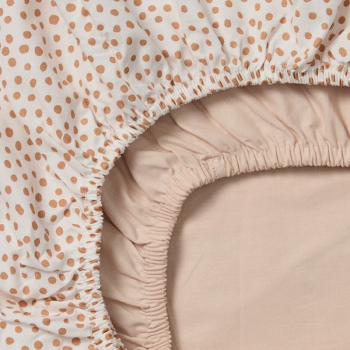 Dymples Fitted Bassinet Sheet 2 Pack - Natural