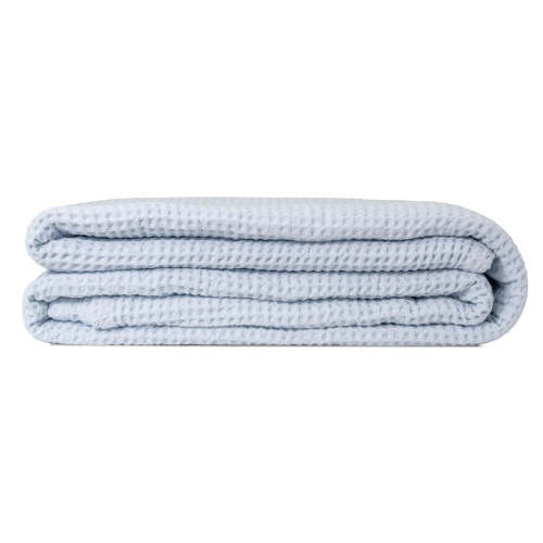 Waffle Throw Blanket - 100% Organic Cotton Waffle Weave Throw Blankets