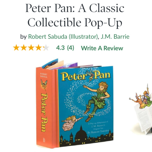 Peter Pan: A Classic Collectible Pop-Up by Robert Sabuda, J.M. Barrie, Pop Up Book | Barnes & Noble®