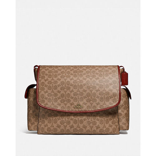 Baby Messenger Bag In Signature Canvas