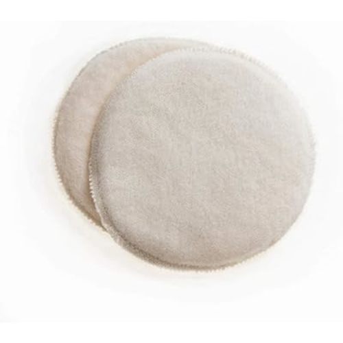 Soothingly Soft Merino Wool Nursing Pads, Style Softline, Extra Thickness, 5 in. Diameter