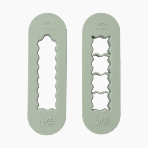 ezpz Baby-Led Weaning Food Cutters - Sage
