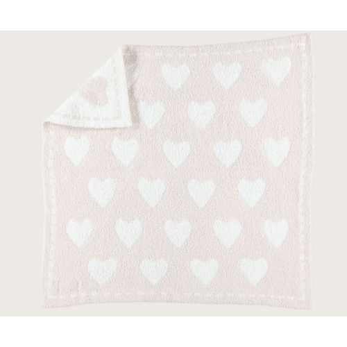 CozyChic® Dream Receiving Blanket in Pink/White/Hearts