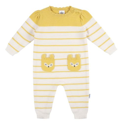 Gerber Baby Girls' Romper - Fox - 0-3 Months